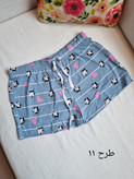 شورتک نخی زنانه اچ اند ام H&M