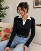 پولوشرت زنانه آستین بلند